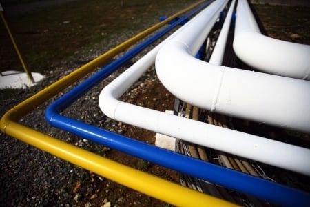 treatment plant piping systems