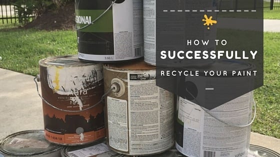 Can Paint Be Recycled?