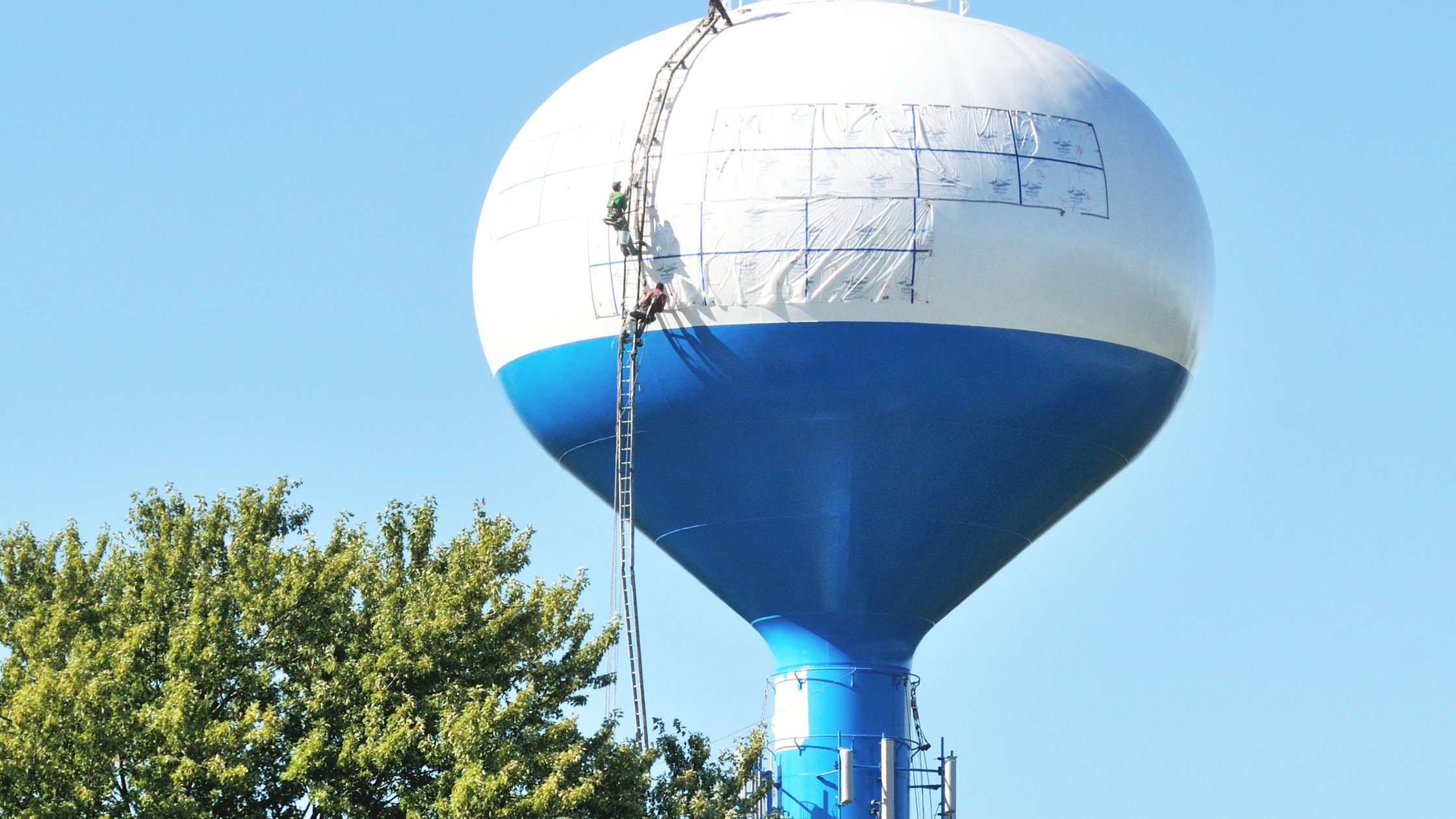 Painting Water Towers