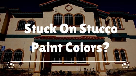 Stucco Paint Colors