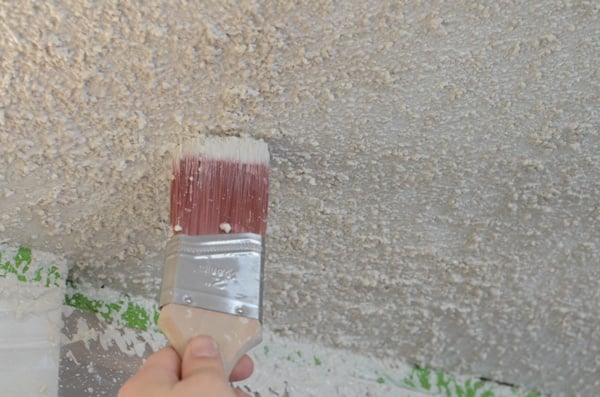Touching Up Your Popcorn Ceiling