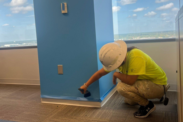 commercial painter | Performance Painting painter painting wall